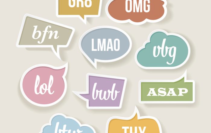 The Silver Life - texting acronyms and abbreviations