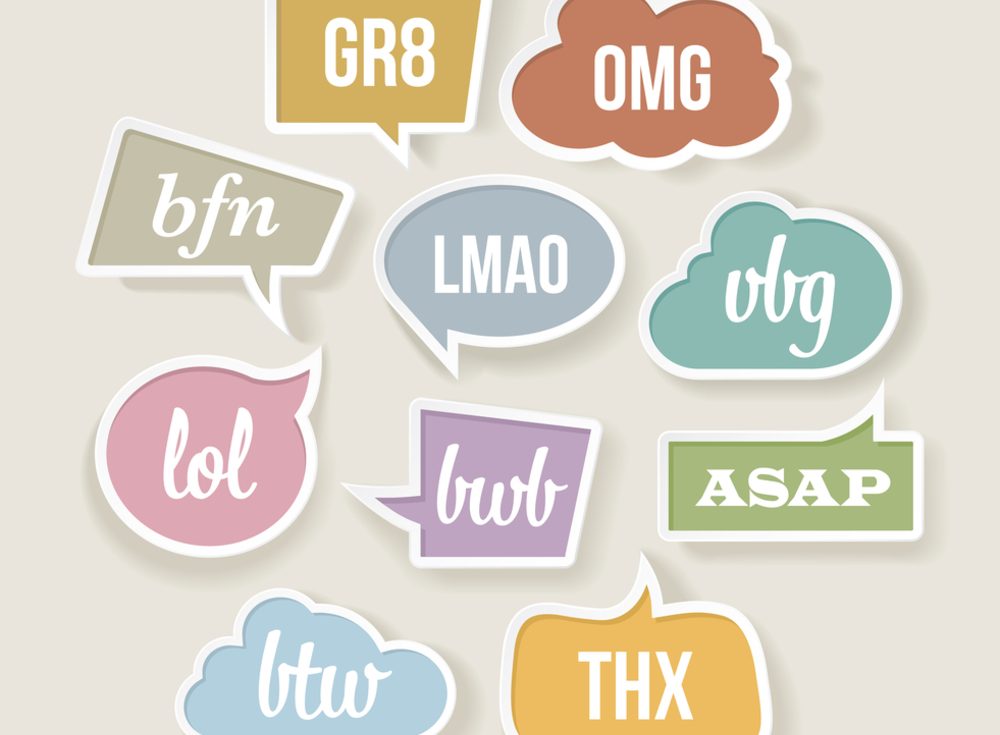 The Silver Life - texting acronyms and abbreviations