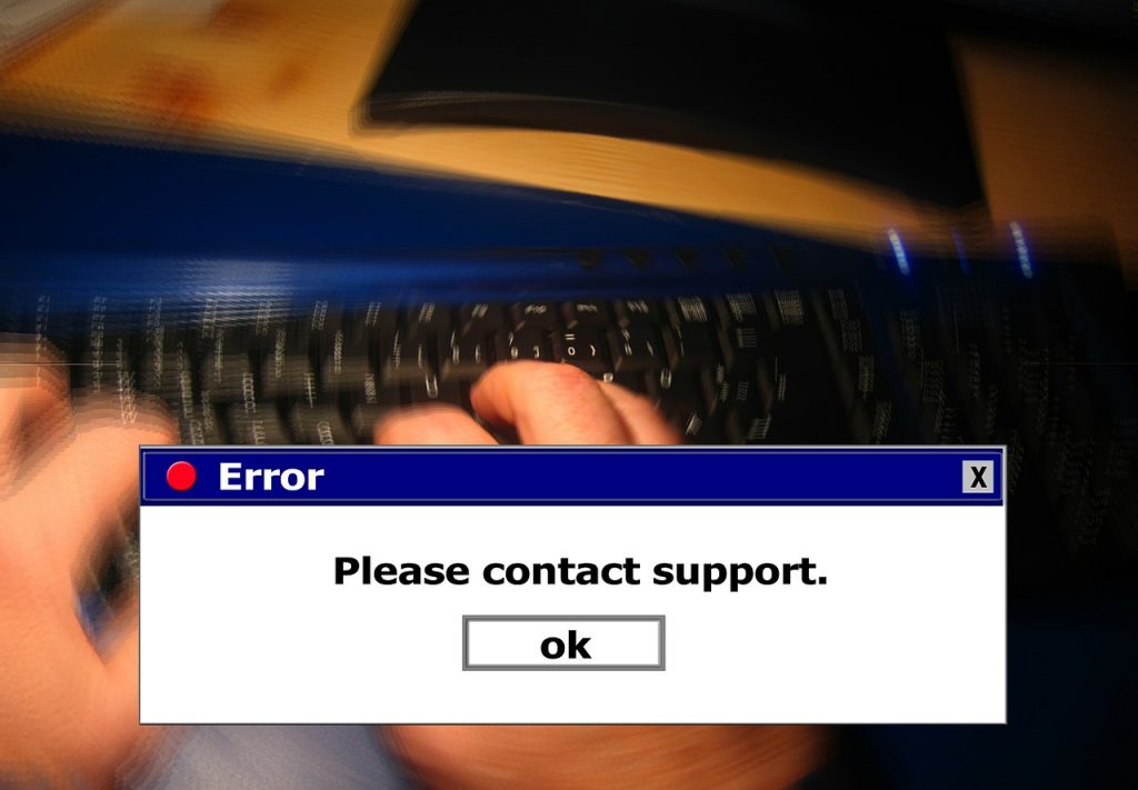 What to do with error messages
