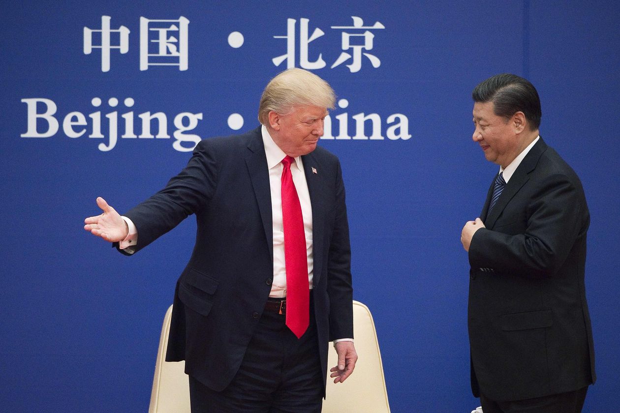 President Donald Trump and China's President Xi Jinping AGENCE FRANCE-PRESSE/GETTY IMAGES